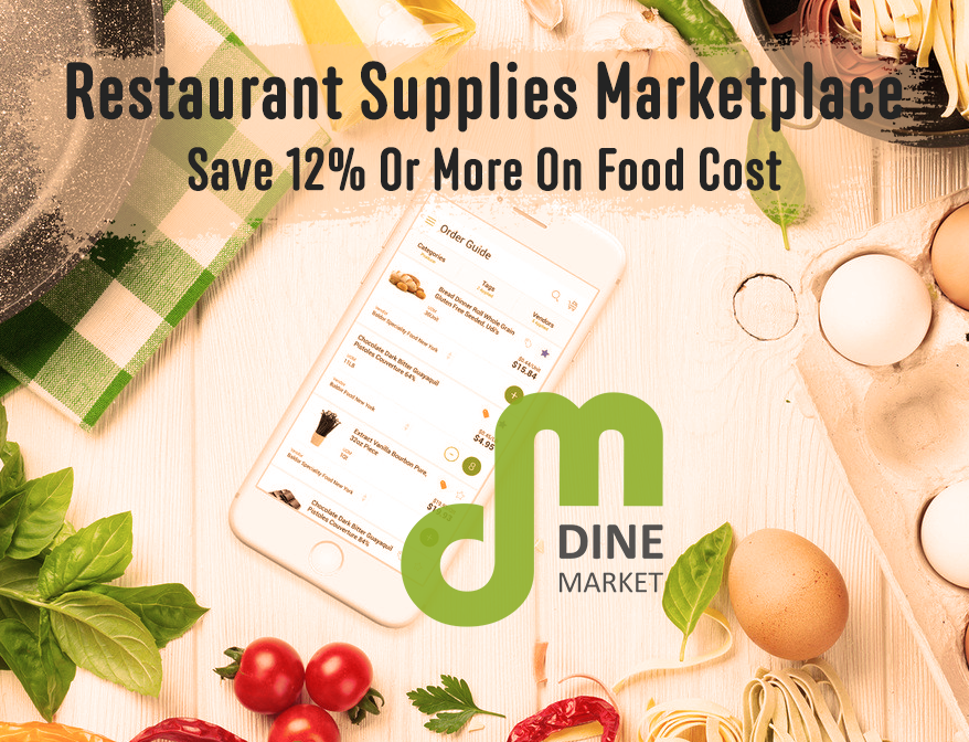 Dine Market restaurant supplies marketplace app